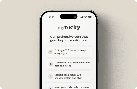 Lifestyle coaching that tackles the root cause