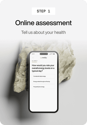 Online Assessment — Tell us about your health