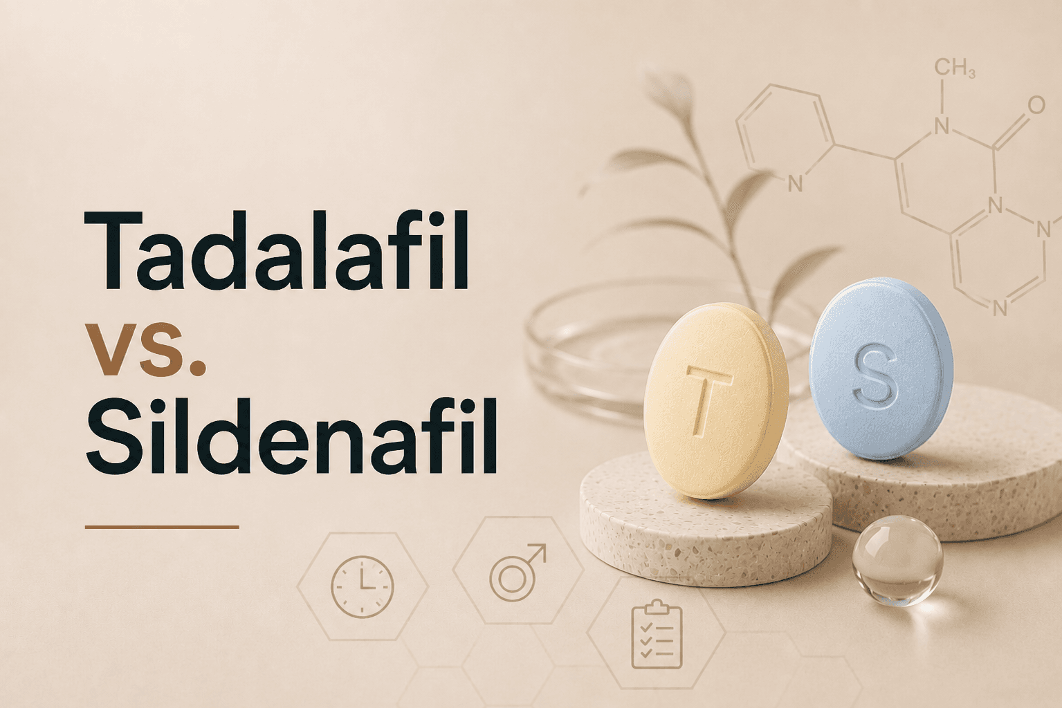 Tadalafil vs. Sildenafil: Which ED Medication Is Right for You?
