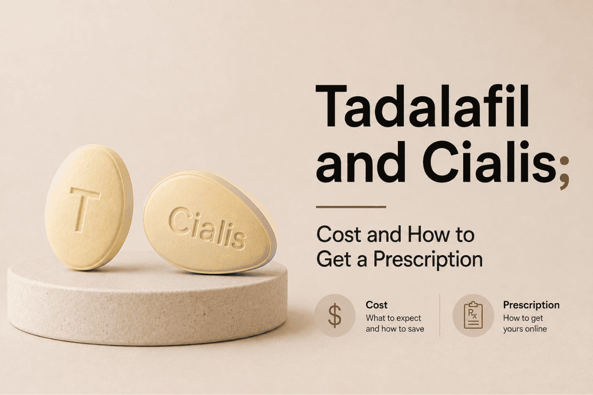 Tadalafil and Cialis in Canada: What They Cost and How to Get a Prescription