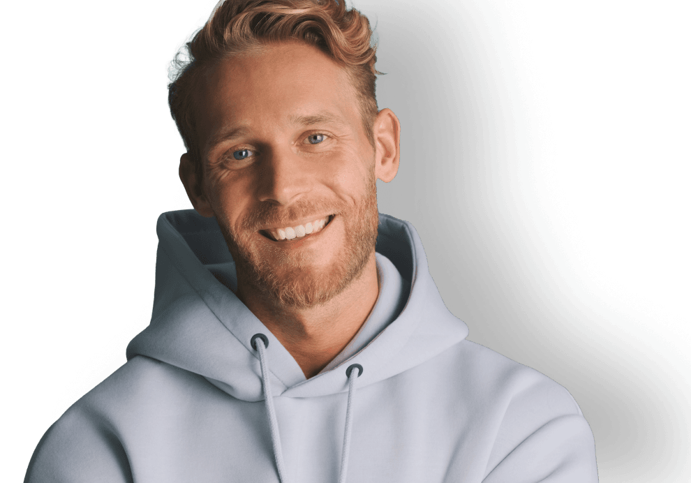 Person applying skincare