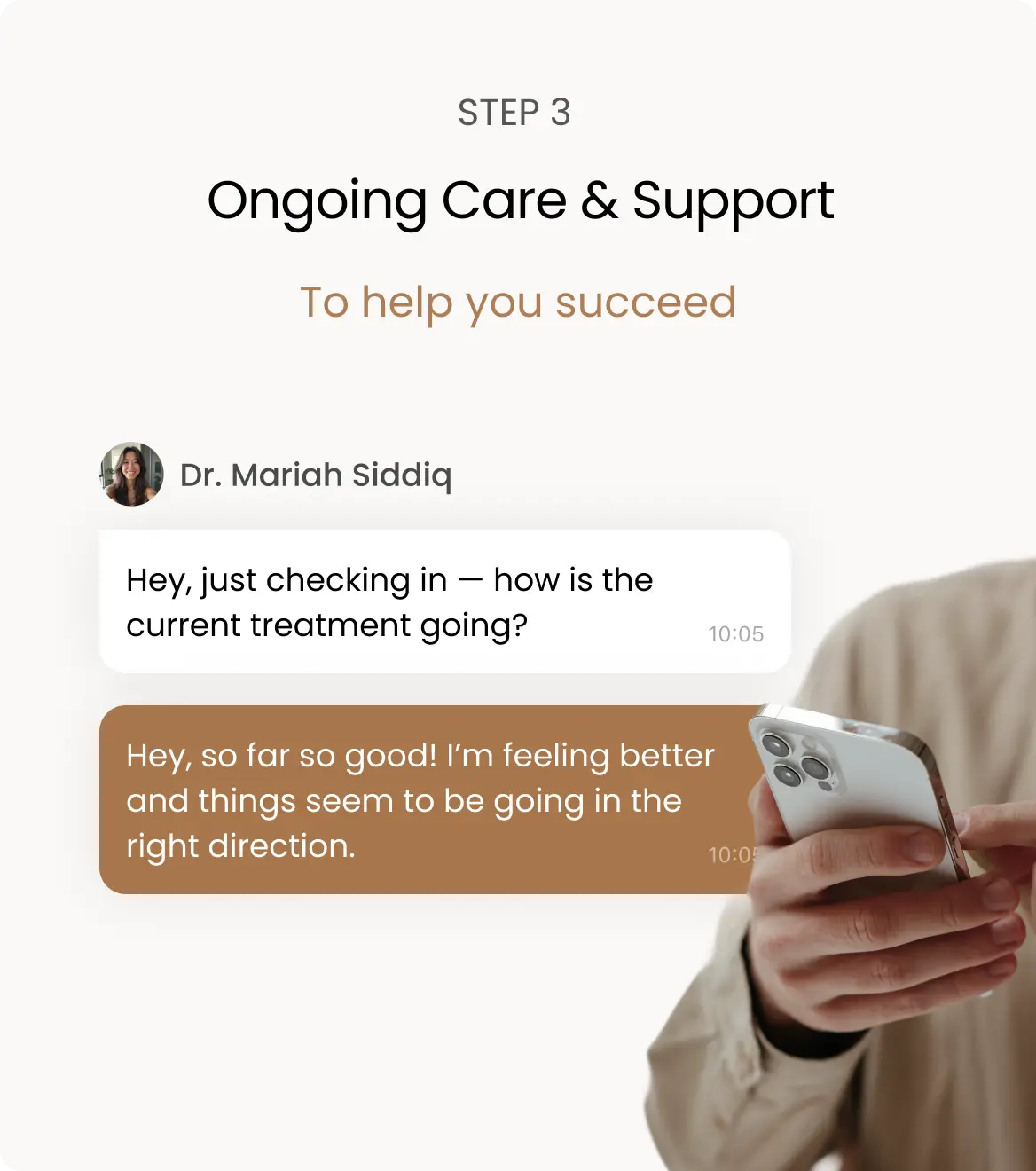 Step 3: Ongoing Care & Support